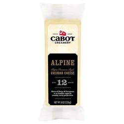 Cabot Creamery Alpine Cheddar Cheese Parchment Bar 8 Oz - 8 Oz