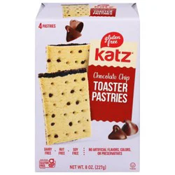 Katz Pastry Toaster Chocolate Chip - 8 Oz