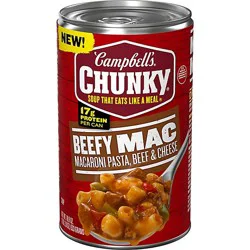 Campbells Chunky Soup Beef - 18.8 Oz