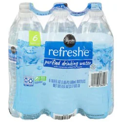 Signature Select Refreshe Purified Water 6-16.9 Fz - 6-16.9 Fz