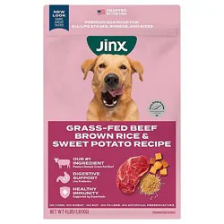 Jinx Beef Brown Rice Sweet Potato Als Kibble 4lb - 4 Lb