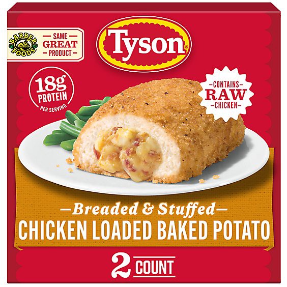 slide 1 of 8, Tyson Chicken Loaded Baked Potato 10 Oz - 10 Oz, 10 oz