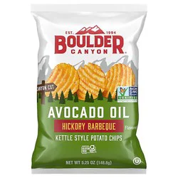 Boulder Canyon Hickory Bbq 5.25oz - 5.25 Oz