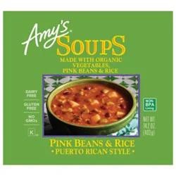 Pink Beans & Rice Puerto Rican Style Soup - 14.2 Oz
