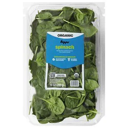 Hippo Harvest Spinach Organic 10oz - 10 Oz