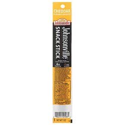 Johnsonville Cheddar Summer Sausage Sticks - 1 Oz