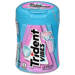 Trident Vibes Cotton Candy Gum 40 Ct - 40 Ct