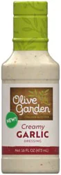 Olive Garden Creamy Garlic Dressing 16 Fl Oz - 16 Fz