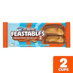 Feastables Peanut Butter Cup 2ct - 1.4 Oz