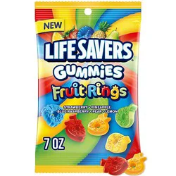 Lifesavers Gummies Fruit Ring Peg Pack 7.0 Ounce - 7 Oz