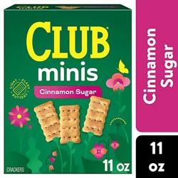 Club Mini Crackers Cinnamon Sugar 11oz - 11 Oz