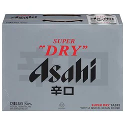 Asahi Super Dry 12-12 Fl Oz In Cans - 12-12 Fz