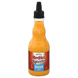 Franks Redhot Burger Sauce Squeeze Sauce - 12 Fz