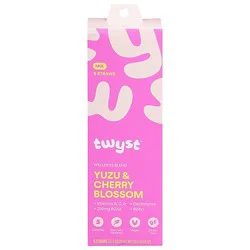 Twyst Wellness Powder Blend Straw Yuzu Cherry Blossom 6ct Box - 6-2.5 Gr