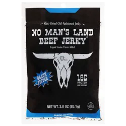 No Man's Land Beef Jerky Black Pepper - 3 Oz