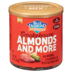 Blue Diamond Deluxe Mixed Nut Smokehouse 14oz - 14 Oz