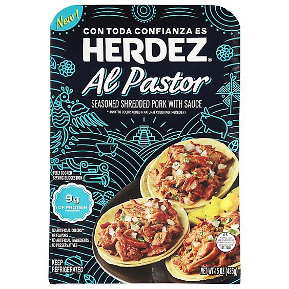 slide 1 of 1, Herdez Pork Al Pastor 15 Oz - 15 Oz, 15 oz