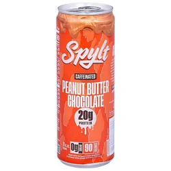 Spylt Caffeinated Milkshake Peanut Butter Chocolate 11fz - 11 Fz