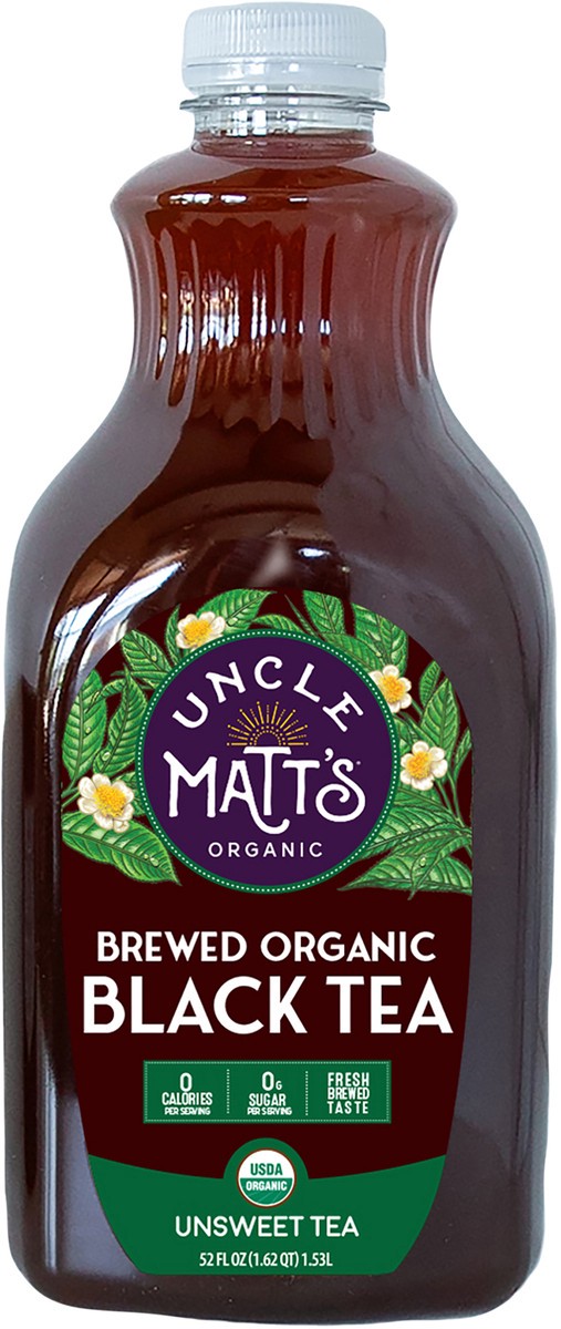 slide 6 of 9, Uncle Matts Organic Black Tea Unsweetened - 52 Fz, 52 fl oz