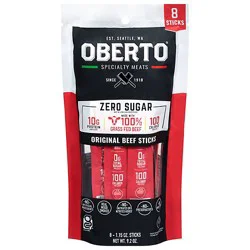Oberto Original Zero Sugar Stick 8ct - 8 Ct