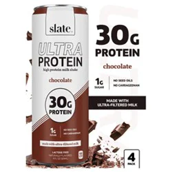 Slate Protein Ultra Chocolate Ready To Drink 4-11fz - 4-11 Fz
