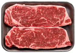 Beef Top Loin Ny Strip Steak Boneless - Lb