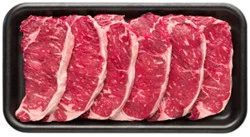 Beef Top Loin Ny Strip Steak Boneless Value Pack - Lb