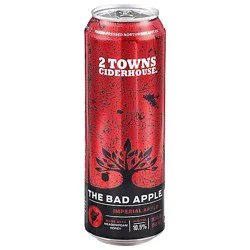 2 Towns Cider Bad Apple Imperial Cider Single - 1 - 19.2 Fl. Oz. In Cans - 19.2 Fz