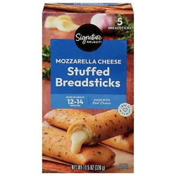Signature Select Breadsticks Mozzarella Cheese Stuffed 11.5 Oz - 11.5 Oz