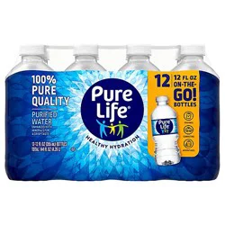 Pure Life Purified Water 12-12fz - 12-12 Fz
