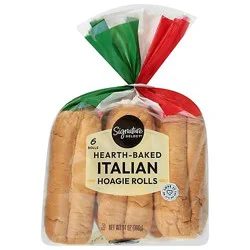 Signature Select Rolls Italian 6 Pk - 14 Oz