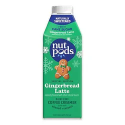 Nutpods Creamer Gingerbread Cane Sugar - 25.4 Fz