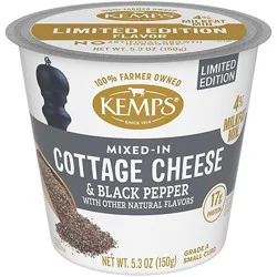 Kemps 4% Cottage Cheese Limited Edition Rotational Flavor 5.3oz - 5.3 Oz