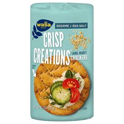 Wasa Crisp Creations Sesame & Sea Salt 8.3oz - 8.3 Oz