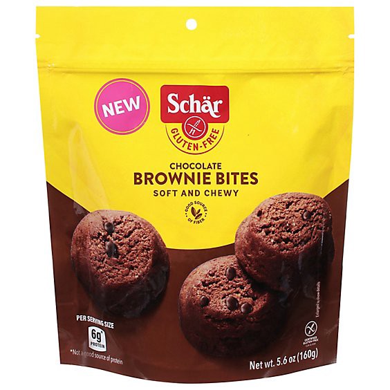 slide 1 of 1, Schar Bites Chocolate Brownie 7.4oz - 7.4 Oz, 7.4 oz