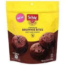 Schar Bites Chocolate Brownie 7.4oz - 7.4 Oz