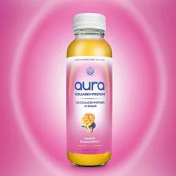 Aura Collagen Protein Mango Passionfruit - 10 Oz