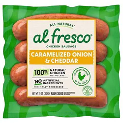 Alfresco Caramelized Onion & Cheddar Chicken Sausage 11 Oz - 11 Oz
