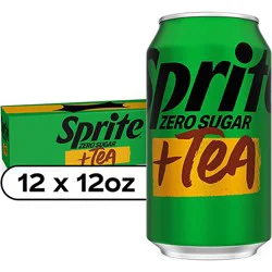 Sprite & Tea Zero Sugar - 12-12 Fl. Oz.