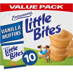Entenmanns Little Bites Vanilla Value Pack Mini Muffins, 10 Packs, 16.5 Oz - 16.5 Oz