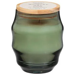 Foundry Cndl Wood Wick Whiskey Oak - 9 Oz