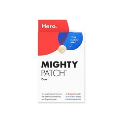 Hero Mighty Patch Duo Original & Invisible 12ct - 12 Ct