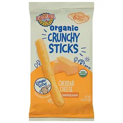 Earth's Best Crunchy Sticks Cheddar Cheese - .56 Oz