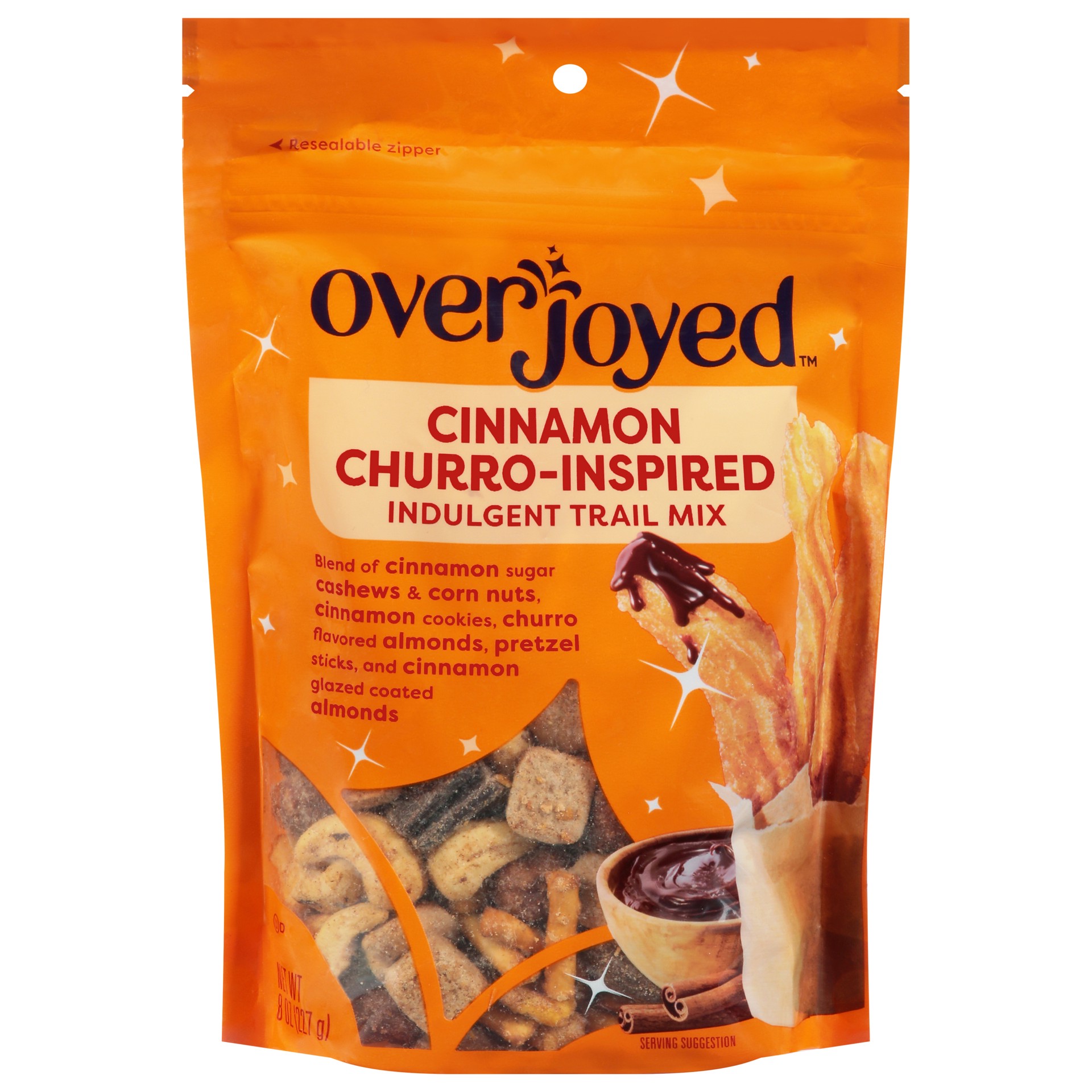 ちゅーりー Overjoyed Cinnamon Churro Trail Mix 8 Oz - 6 Oz | Shipt