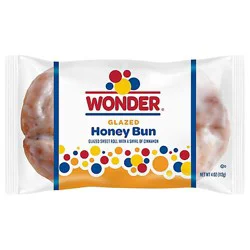 Wonder Glazed Honey Bun - 4 Oz