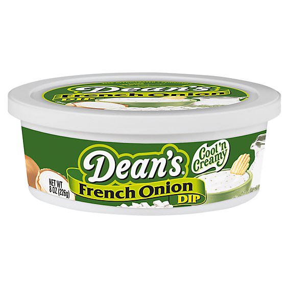 slide 1 of 1, Dean's French Onion Dip 8 Oz - 8 Oz, 8 oz