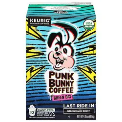Punk Bunny Coffee Kcup Last Ride Medium - 10 Ct