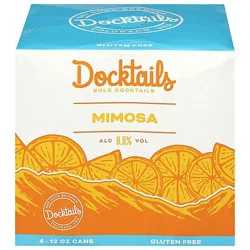 Dry Dock Docktails Mimosa In Cans - 4-12 Fz