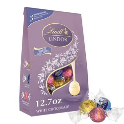 Lindor Ass White Choc Truffle - 12.7 Oz
