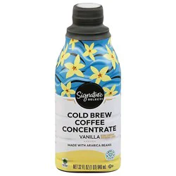 Signature Select Vanilla Cold Brew Coffee Concentrate 32 Fz - 32 Fz